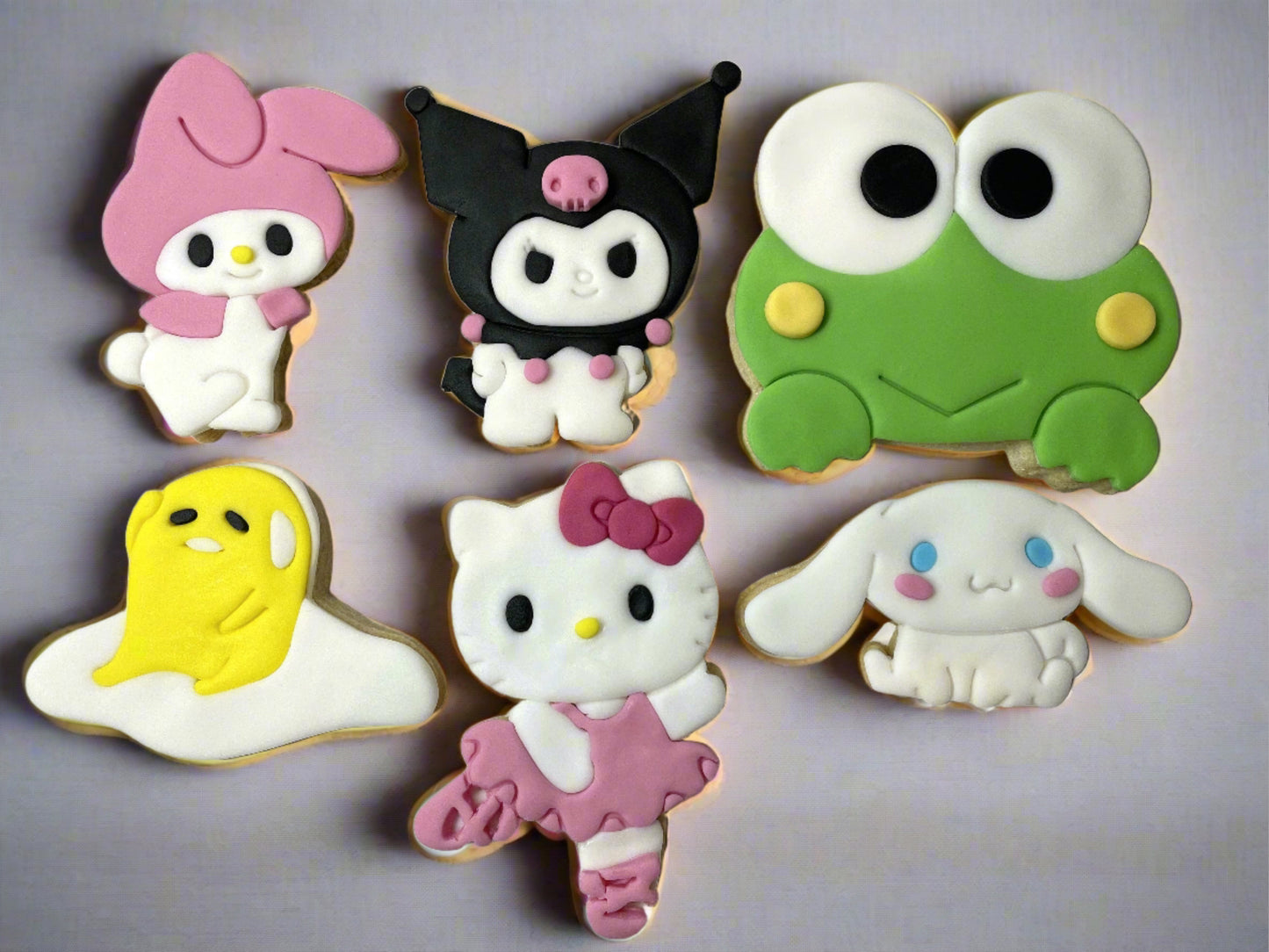 Sanrio Kawaii Anime Character Cookies