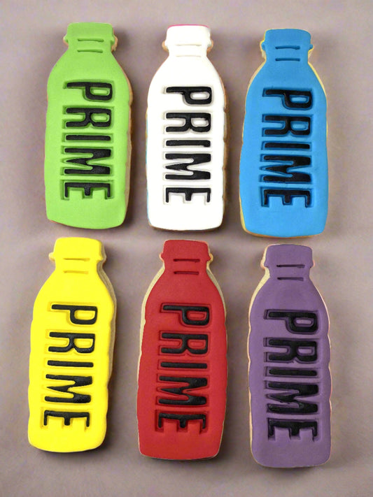 Prime Inspired Cookies with fondant detail