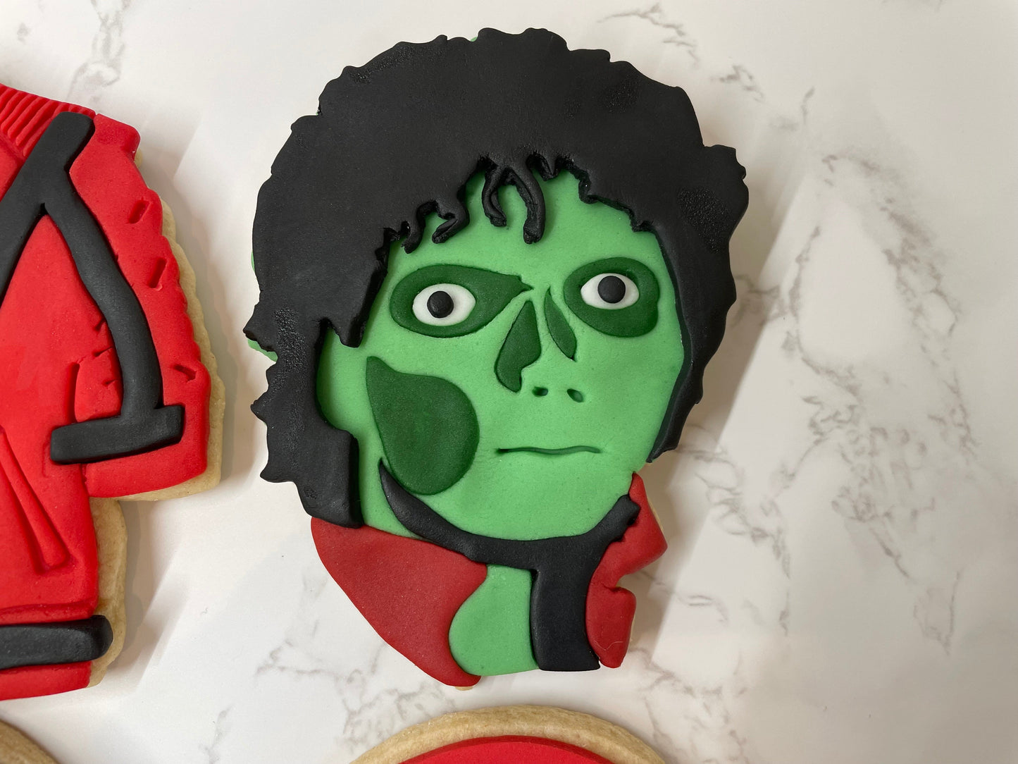 Michael Jackson THRILLER  Themed Sugar Cookies With Fondant detail