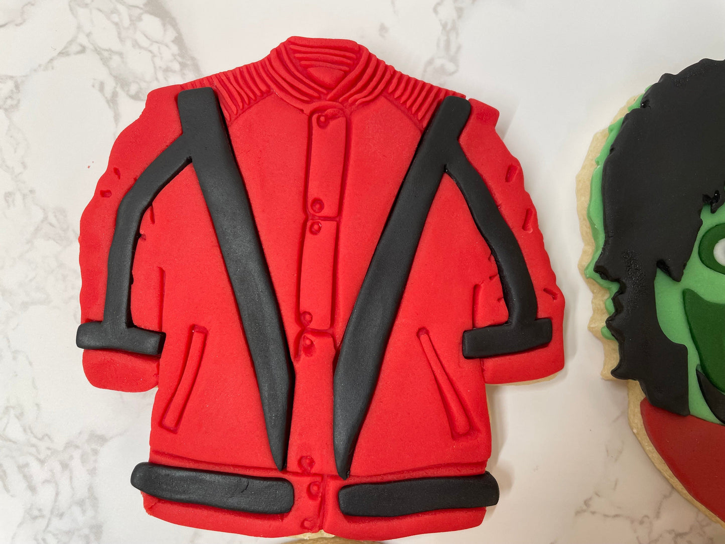 Michael Jackson THRILLER  Themed Sugar Cookies With Fondant detail