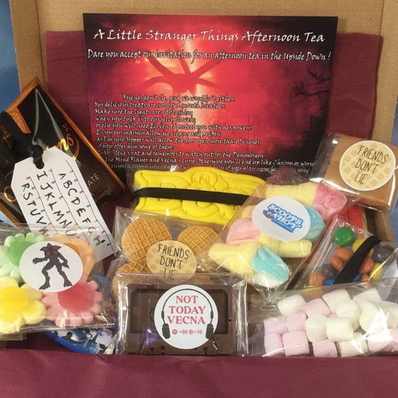 A Stranger Things Themed Treat Box