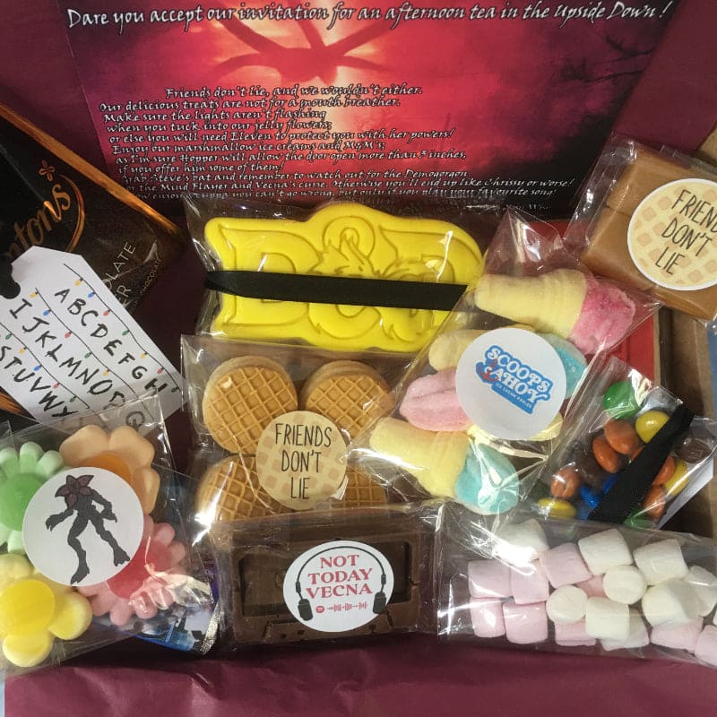 A Stranger Things Themed Treat Box