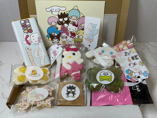 Sanrio Kawaii Anime /Hello Kitty/Cinnamon Roll/Inspired/Treat Themed Afternoon Tea / Letterbox Gift / Tea Gift