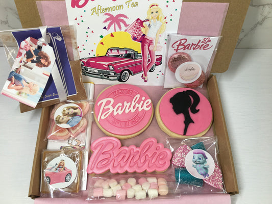 Barbie/Doll/Barbie Girl, Girly, Afternoon Tea, Treat Box, Letterbox Gift, Tea Gift,