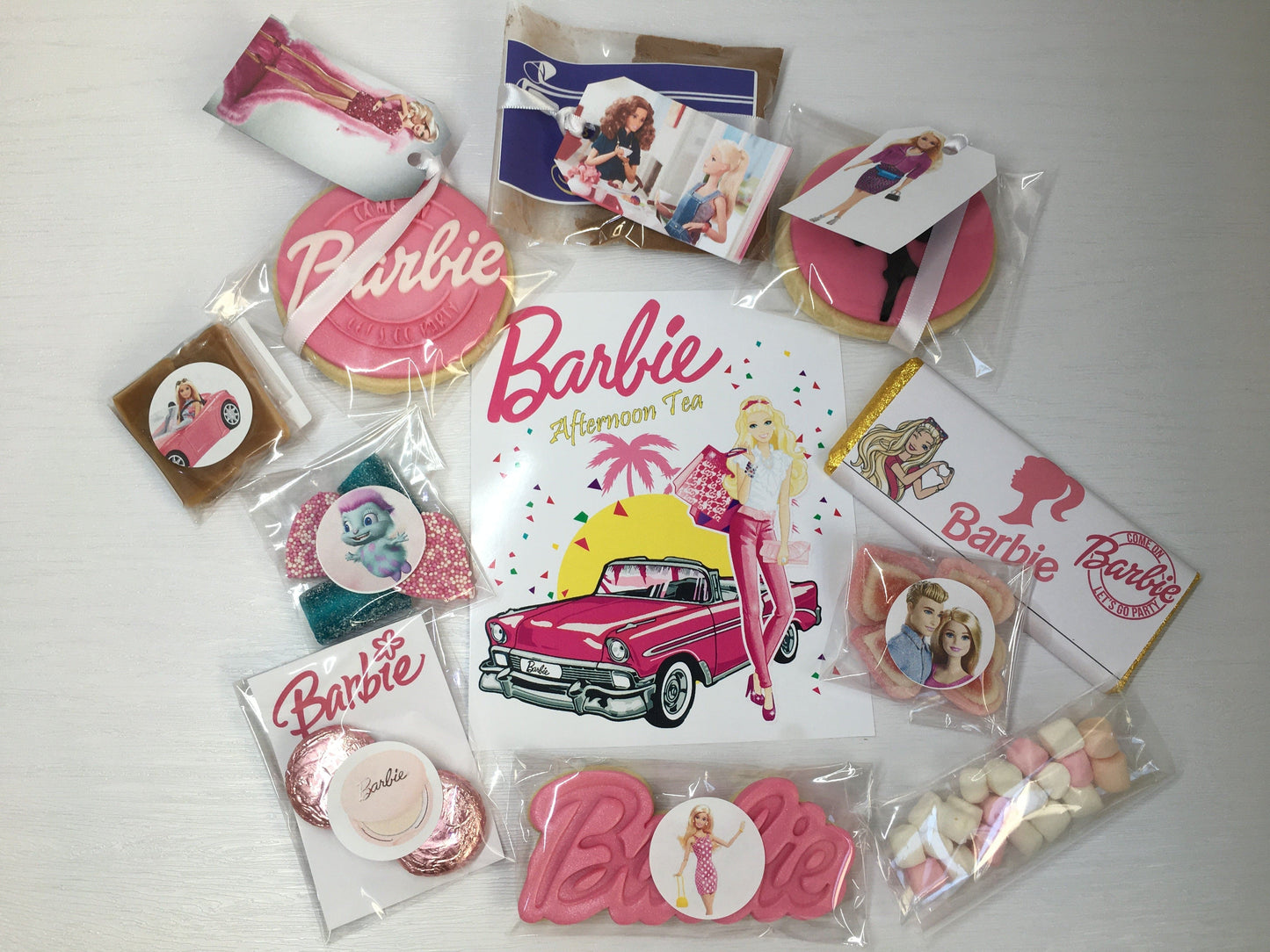 Barbie/Doll/Barbie Girl, Girly, Afternoon Tea, Treat Box, Letterbox Gift, Tea Gift,